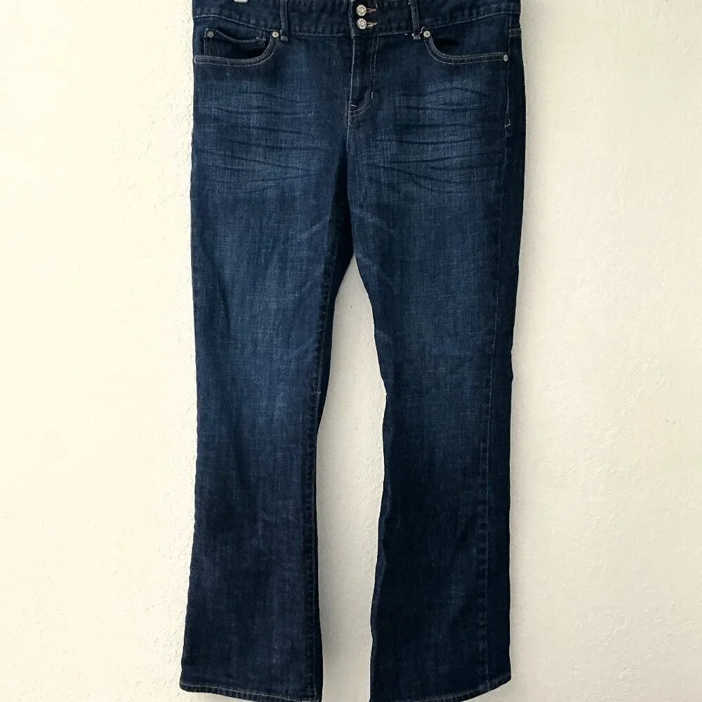 GAP ESSENTIAL BOOTCUT JEANS 14/32R GREAT CONDTION - Picture 2 of 12